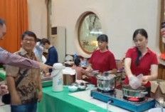 Sambut Imlek 2026, Maha Vihara Maitreya Duta Palembang Gelar Bazar Kuliner Vegan