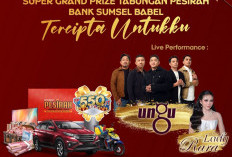 Super Grand Prize Tabungan Pesirah BSB, Lady Rara Siap Hibur Warga Palembang