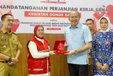 Gerak Cepat PMI Gandeng Perumda Tirta Musi Jadi Pioner Donor Darah di Palembang