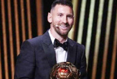 Lionel Messi Raih Penghargaan Ballon D'or Kedelapan