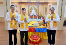 Pusdiklat Buddhayana Sriwijaya  Peringati Hari Besar Bhaisajyaguru Buddha 