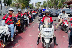 42 Komunitas Motor Honda Meriahkan Convoy Merdeka, Sambut HUT RI ke 79