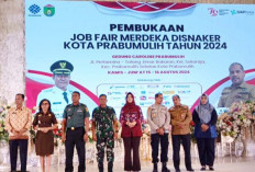 Job Fair Merdeka Prabumulih Resmi Dibuka