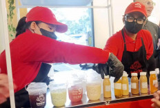 Tren Kopi Keliling, Kochi Merek Usaha Lokal Ramaikan Gerobak Listrik di Palembang dengan Harga Terjangkau