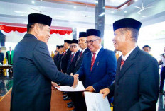 Bupati Muba Lantik Sejumlah Pejabat Pimpinan Tinggi dan Fungsional