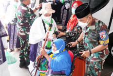 440 Jemaah Haji Kloter 15 Tiba di Palembang