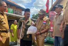 Wabup PALI Ajak BPBD Bagikan Bantuan