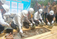 Kapolda Sumsel Pimpin Ground Breaking SPPG di Prabumulih