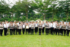 10 Personel Polres Prabumulih terima Apresiasi Kapolres
