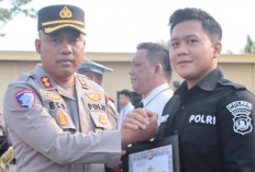 52 Personel Polres OKI Terima Penghargaan