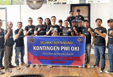 Muchendi Support Kontingen PWI OKI di Porwarda Sumsel 2024