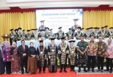 Dua Guru Besar Baru Dikukuhkan, Kapoksahli Pangdam II/Swj Apresiasi Peran Strategis Polsri
