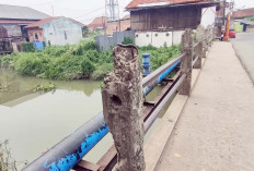 Besi Jembatan Pejalan Kaki Banyak yang Hilang