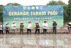 Kedaulatan Pangan OKU Timur Diapresiasi Pemerintah Pusat