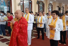 Vihara Dharmakirti Palembang Gelar Sembahyang Ulambana