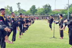170 Prajurit Ikuti Latihan Pencak Silat Militer Kodam II/Sriwijaya