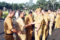 Wagub Cik Ujang Pimpin Apel Gabungan Bersama Ratusan ASN dan Non ASN di Lingkungan Pemprov Sumsel