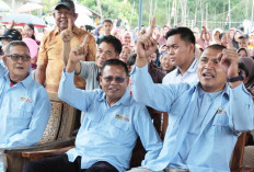 Cak Arlan Ajak Masyarakat Karang Jaya Berjuang Bersama