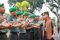 Pangdam II/Sriwijaya Kunker Ke Kodim 0418/Palembang, Pastikan Satuan Siap Operasional