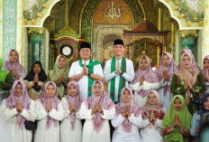 Gubernur Herman Deru Resmikan Masjid Agung Al-Huda Desa Tugu Agung