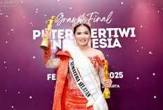 Runner Up 1 dan Juara Favorit Putri Pertiwi Indonesia 2025, Naura Artika Syaputri, Harumkan Nama Sumsel