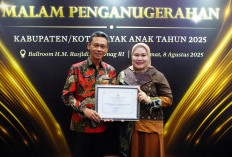  OKU Timur Sukses Raih Penghargaan KLA