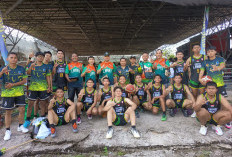 Tim Basket Putra Lahat Cukur Habis Tim Kampung Herman Deru Dengan Skor Telak 69-0