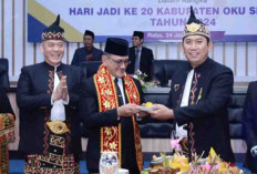 Bupati OKU Selatan Pimpin Sidang Paripurna Istimewa HUT OKUS ke-20 Tahun