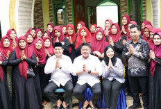 Gubernur Resmikan Masjid Jami Amaliyah Pulau Harapan Banyuasin