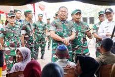 Wujudkan Swasembada Pangan, Kasad bersama Pangdam II/Sriwijaya Tinjau Lahan di OKU Timur