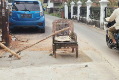 Hilang, Lubang Besar Jalan Aman Srijaya Telah Diperbaiki
