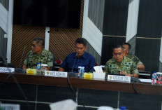 Sinergi TNI AD : Kasdam II/Swj Ikuti Rapat Evaluasi Tuksat Brigif dan Yonif Bersama Wakasad