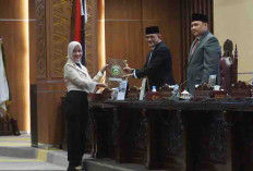Sekda Sumsel Hadiri Rapat Paripurna VII DPRD Sumsel