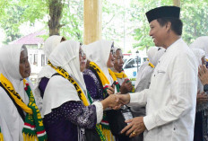 227 Jemaah Calon Haji OKI Diberangkatkan