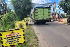 Angkutan Batubara Dilarang Konvoi Lintasi Jembatan di OKU Timur