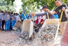 Gebrak Gotong Royong Tanam Durian di Jambu Ilir