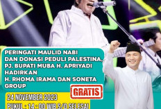 24 November, Rhoma Irama Manggung di Muba