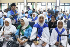 Kloter Pertama Haji 2026 Bergerak, 443 Jemaah OKU Timur Mulai Proses Embarkasi di Palembang