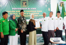 Pilkada Prabumulih, Pasangan Ngesti Ridho - Mat Amin Dapat Surat B1 KWK dari DPW  PPP 