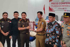 Kejari Lahat Suntik Kas Daerah Rp 860 Juta