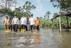 7 Kecamatan Terdampak Banjir, Bupati Muba Turun Langsung