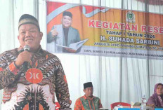 Anggota DPRD Sumsel H Suhada Gelar Reses