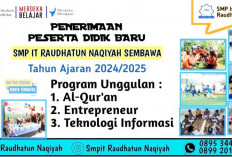 SMP IT Raudhatun Naqiyah Sembawa Banyuasin Menerima Peserta Didik Baru Gelombang 2, Unggul dalam  Al Quran