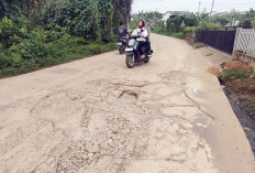 Jalan Gogokan Kito Berpotensi Amblas