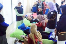 KNPI Gelar Donor Darah , Bantu PMI Kota Prabumulih