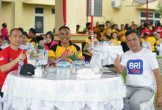 Polres OKI Gelar Olahraga Bersama Lintas Instansi