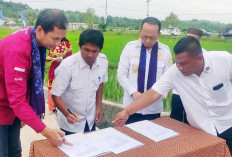 BSB Kembangkan Agrowisata Desa Namang Salurkan CSR Rp 365 Juta