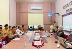 Kejari Prabumulih Monev Pengelolaan ADD Tiga Desa