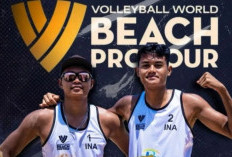 Voli Pantai Indonesia Cetak Sejarah Di Volleyball World Beach Pro Tour