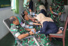 Kodim 0402/OKI-OI Gelar Donor Darah Peringati HUT ke-80 Persit